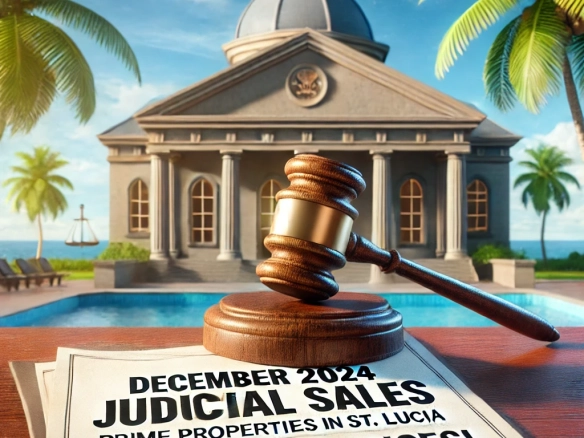 December 2024 Judicial Sales in St. Lucia.
