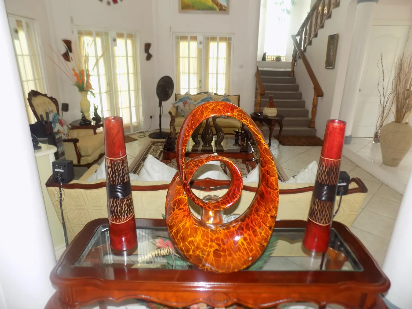 St. Lucia Real Estate Villa Divina In Gros Islet table