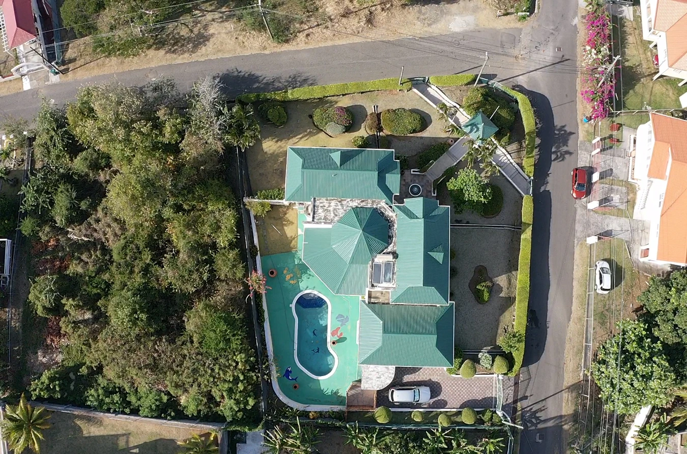 St. Lucia Real Estate Villa Divina In Gros Islet trees