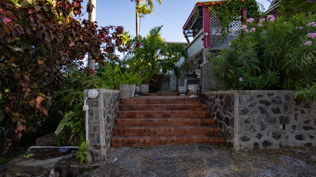 The Calvary flower garden