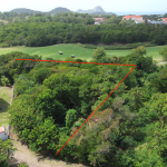 12th Green Golf Park Lot No 202 for sale in st lucia