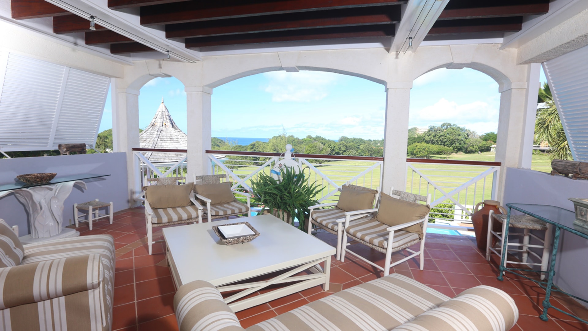 st lucia real estate no 2 Golf ridge villa golf view