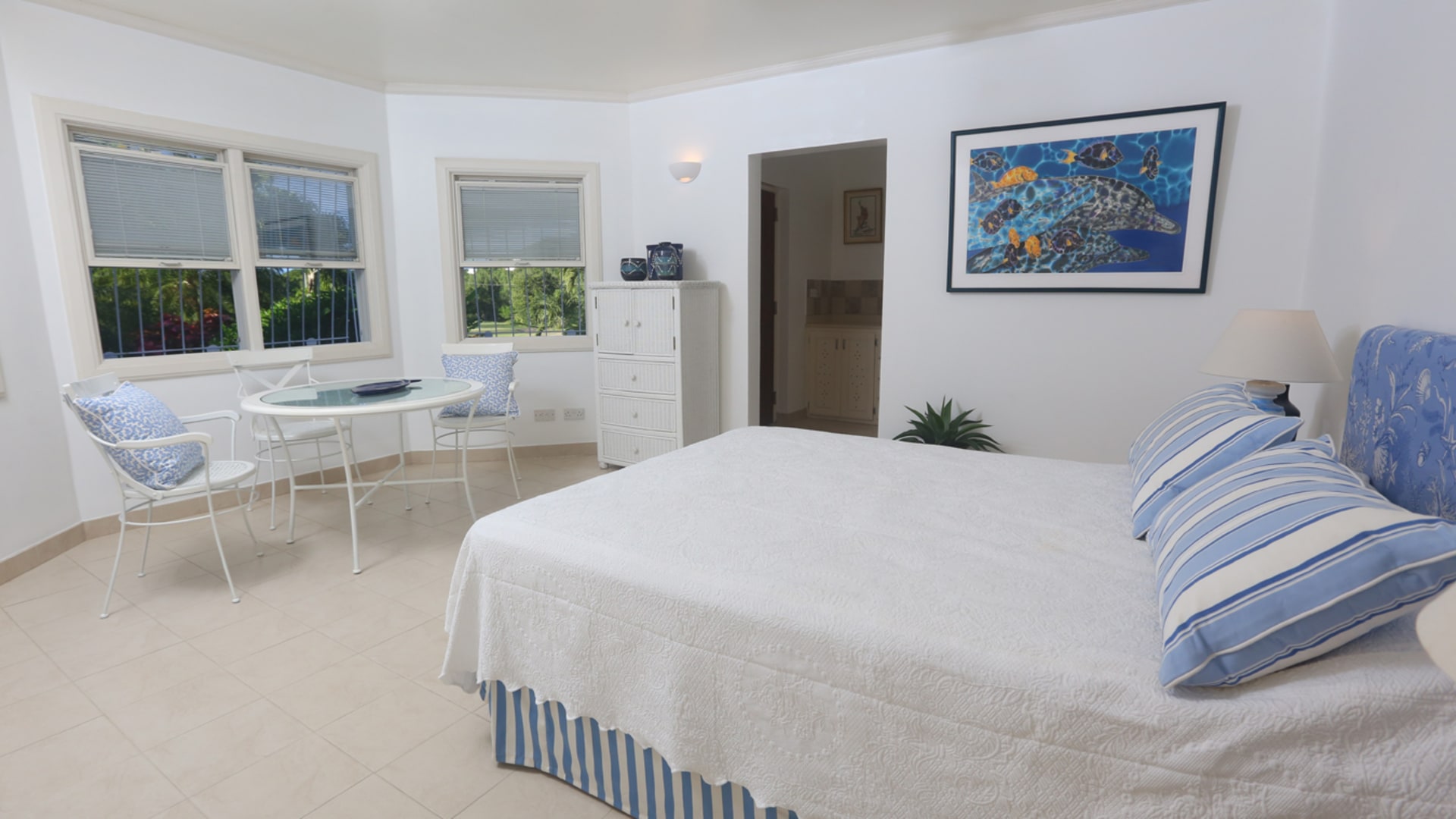 st lucia real estate no 2 Golf ridge villa bedroom