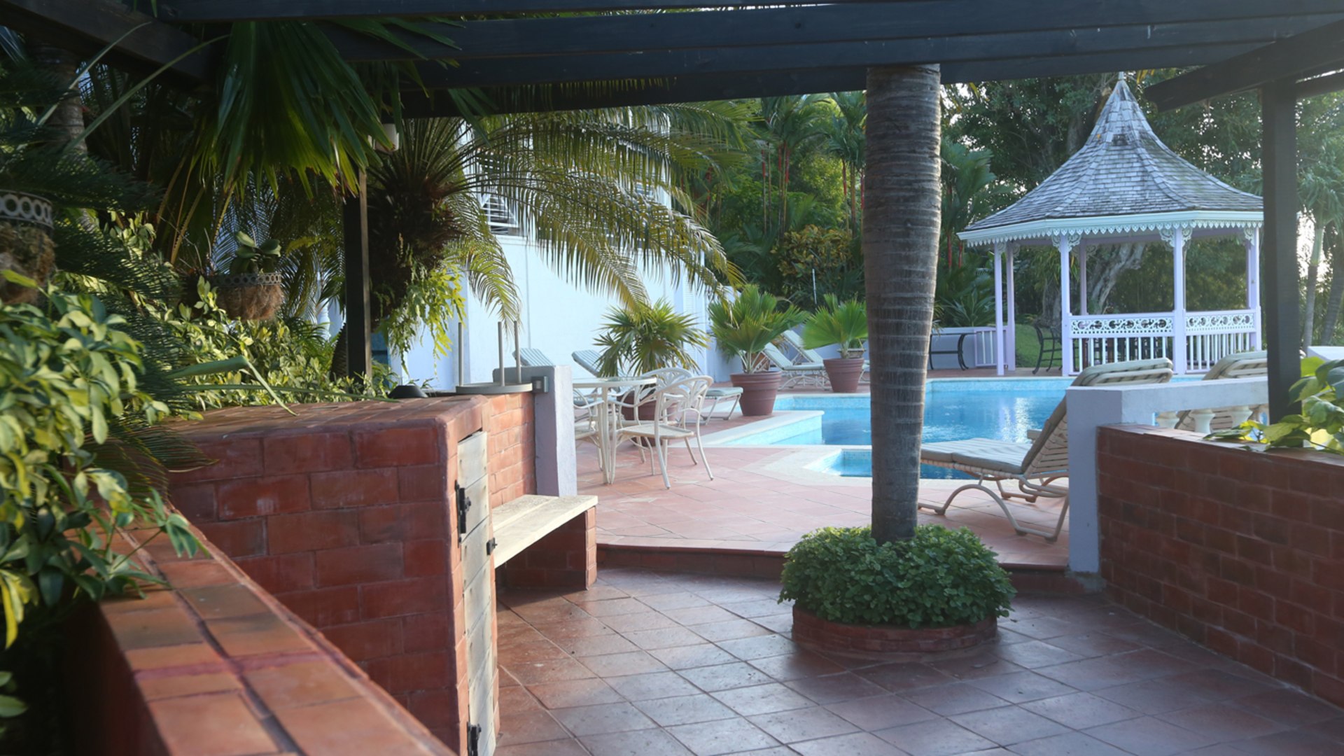 st lucia real estate no 2 Golf ridge villa pool