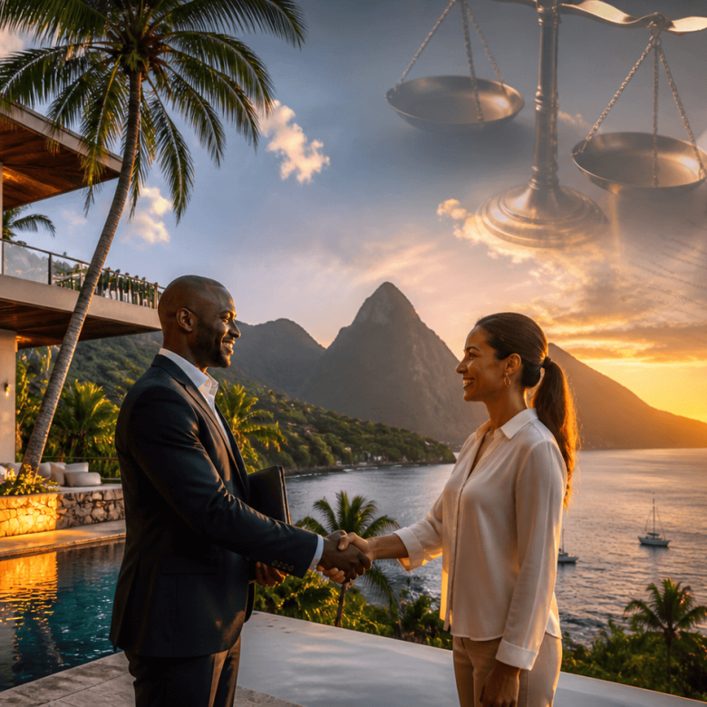 New Real Estate Law in Saint Lucia: Brokers vs Agents Explained